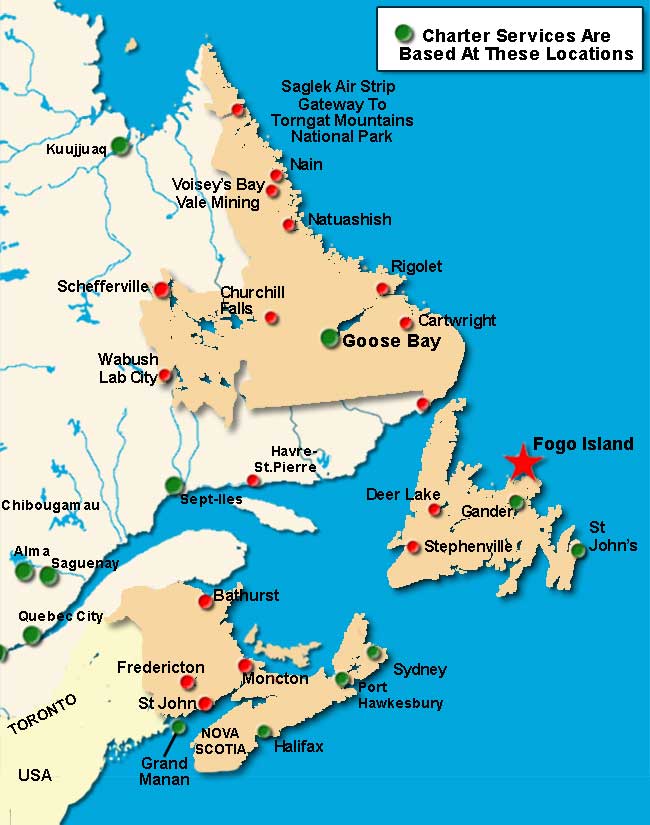  Fogo Island Charter Flights